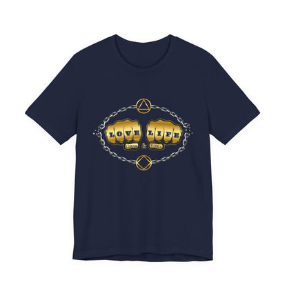 Love Life Clean & Sober Classic Recovery T-Shirt