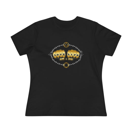 Love Life Clean & Sober Women’s Recovery T-Shirt
