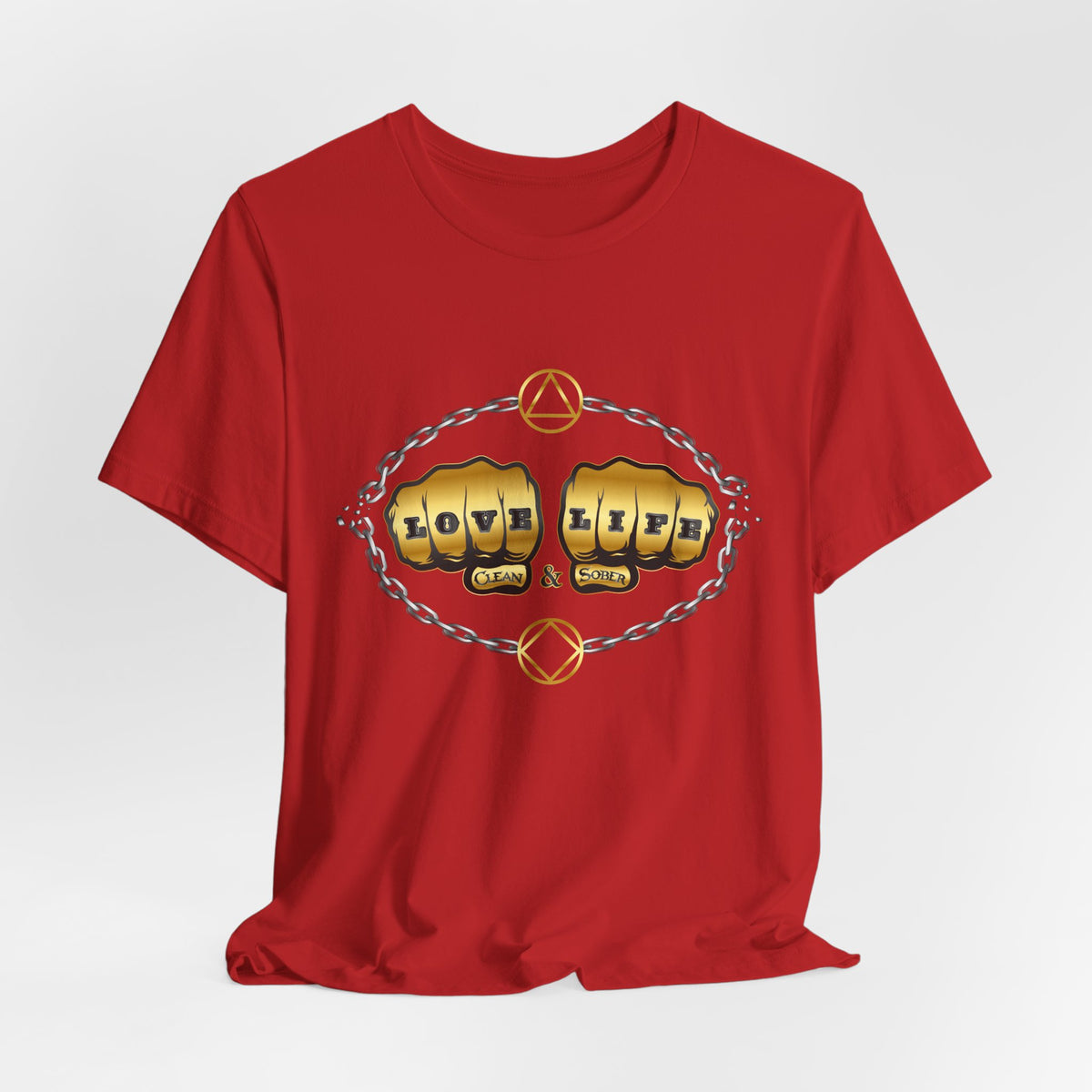Love Life Clean & Sober Men’s Recovery T-Shirt