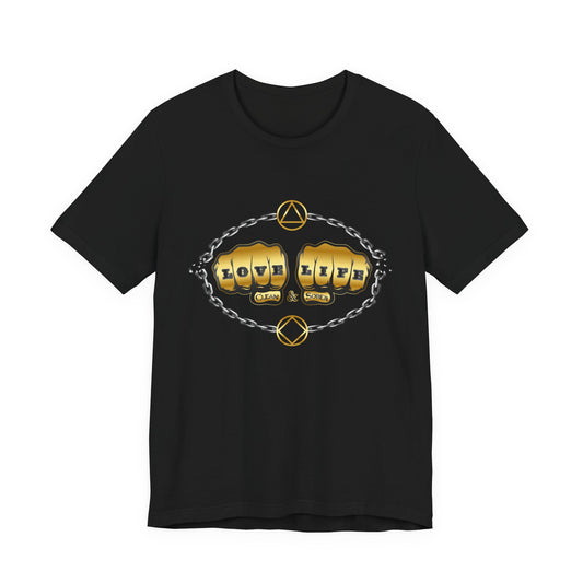 Love Life Clean & Sober Classic Recovery T-Shirt