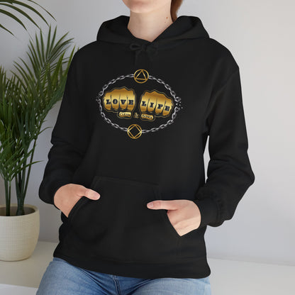 Love Life Clean & Sober Recovery Hoodie