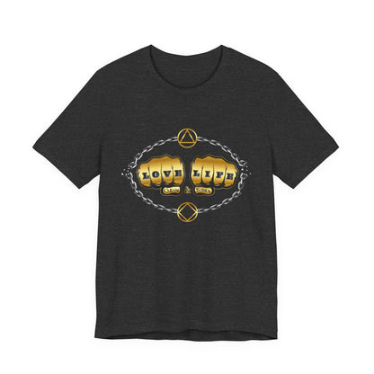 Love Life Clean & Sober Classic Recovery T-Shirt