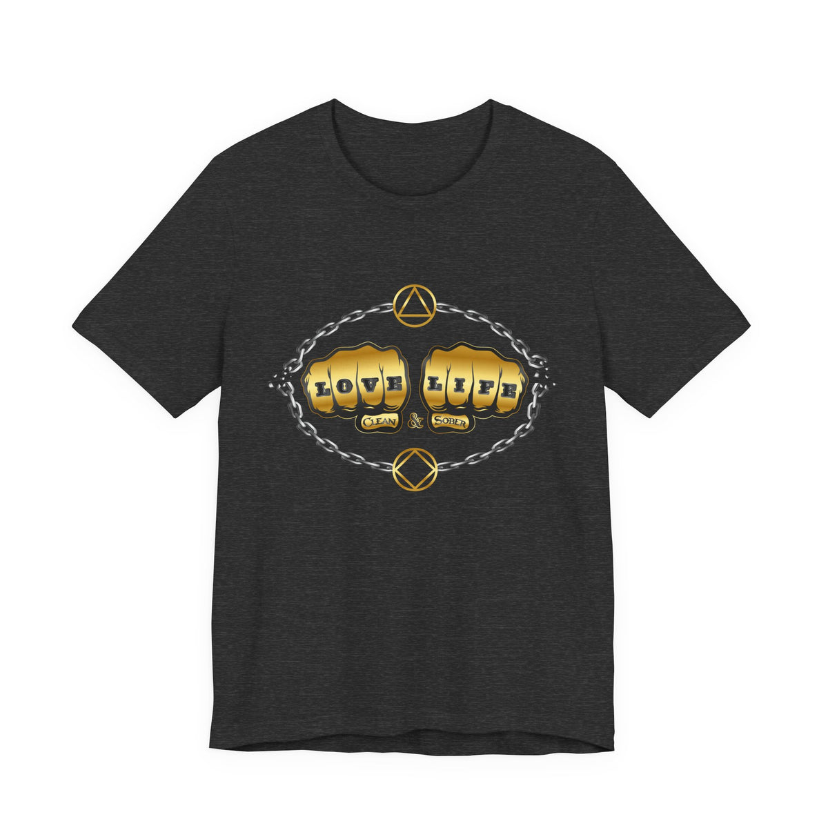 Love Life Clean & Sober Men’s Recovery T-Shirt